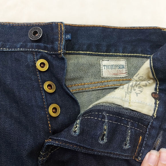Ralph Lauren Thompson 650 Button Fly Jeans - Picture 2 of 10